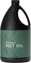 Sportonderzoek Keto MCT Olie uit biologische kokosnoten - Vetzuurbrandstof voor lichaam + hersenen - Triple Ingredient C8, C10, C12 MCTs - Perfect in koffie, thee, & meer - niet-GMO & Vegan - Unflavored (128 Oz)