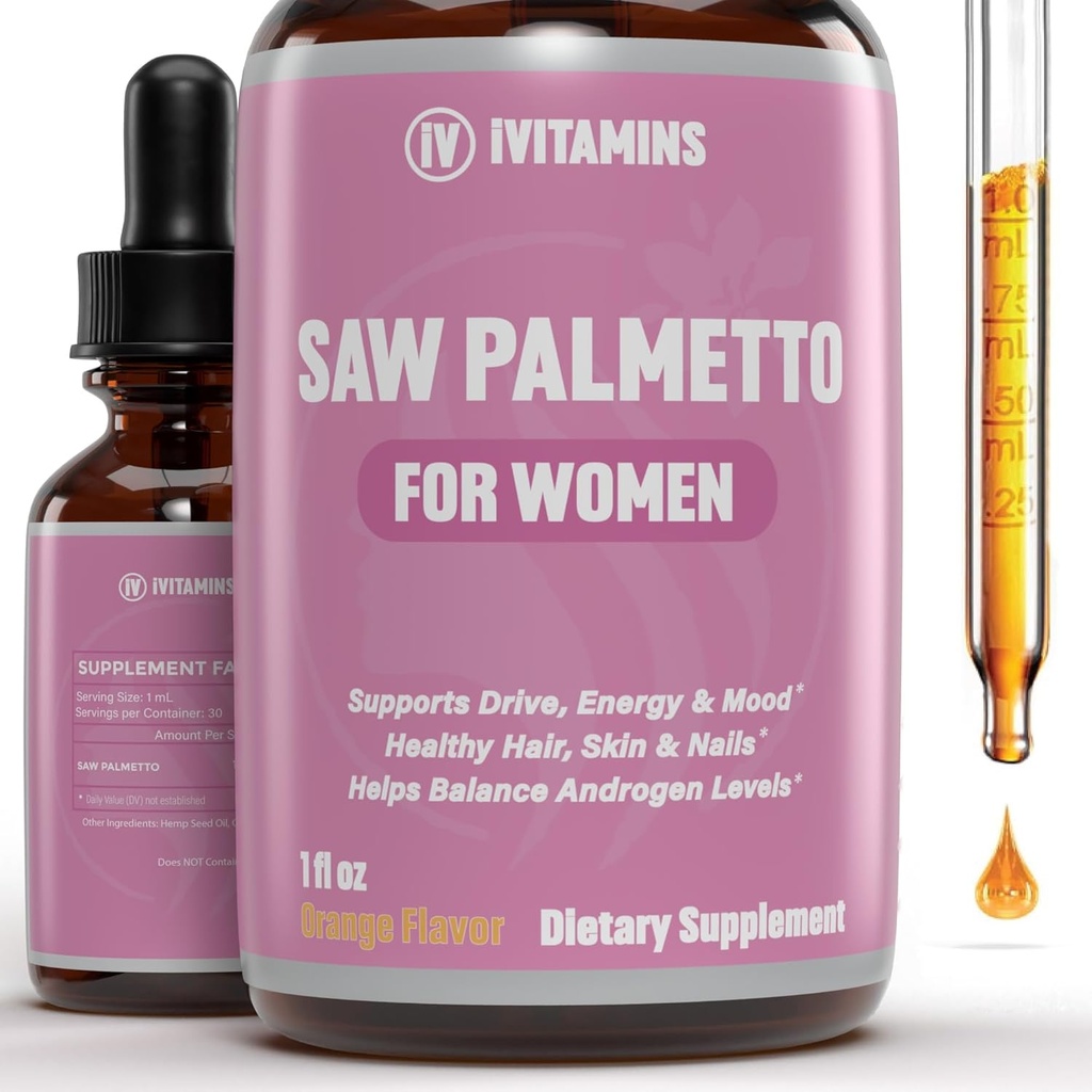 Zag Palmetto voor vrouwen Helpt bij het verminderen van haarverlies, Ondersteunt gezonde haren, huid, nagels, energie, Mood & Meer DHT-blocker voor vrouwen Haargroei 
