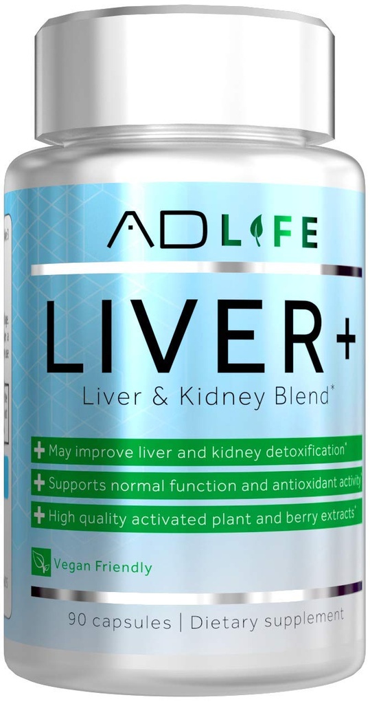 Project AD Lever + Lever Reiniging & Detox, Lever Supplement (90 capsules)