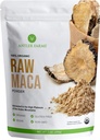Antler Farms - 100% Pure Organic Raw Maca Powder, 40 porties, 200g - Veganistisch, Glutenvrij, Zongedroogd, Koud verwerkt, Gegroeid Outdoors in Centraal Andes van Peru, Gecertificeerd USDA Biologisch
