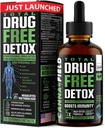 Lichaam reinigen Liquid Detox Drops, Lever, Gut Cleanse Detox & Reparatie met melkdistel, Premium Detox Supplement, 5-Days Detox