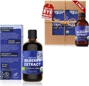Jungle poeders wilde bosbessen extract 3x3.4oz Fles vloeibare bosbes anthocyanine alcohol-vrije Europese bosbes bosbes supplement voor ogen hoge biologische beschikbaarheid vloeibare extract