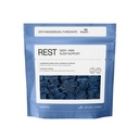 Synchro - rust slaapsupplementen, ontspannen slaapmiddelen voor volwassenen, poeder magnesium supplement voor diepe slaap ondersteuning, nachtelijke drank slaapsupplement, zoet citroen smaak, 210 Gram
