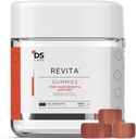 DS Labs Revita Hair Vitamine Gummies - Ondersteuning voor dikker, Fuller uitziend haar, met biotine, zink, vitamine D, ijzer, Magnesium & Melatonine, Vegan, Gluten-Free, Gelatine-Free, 60 Gummies