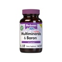 Bluebonnet Multi Mineral Plus Boron Capsules végétariennes sans fer,White 90 Compte