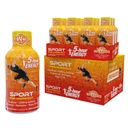 5 heures d'énergie par tir sportif extra-fort avec citrapeak, saveur orange vitale, pré-entraînement, 24 comtes (1,93 fl oz)