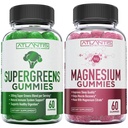 Supergreen & Magnesium Gummies - Magnesium helpt spieren herstellen, heerlijke Supergreens met