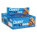 Quest Nutrition Havermout Chocolade Chip Proteïne Bars, 20g Proteïne, 1g Suiker, 5g Net Carb, Glutenvrij, Keto Vriendelijk, 12 Tellen