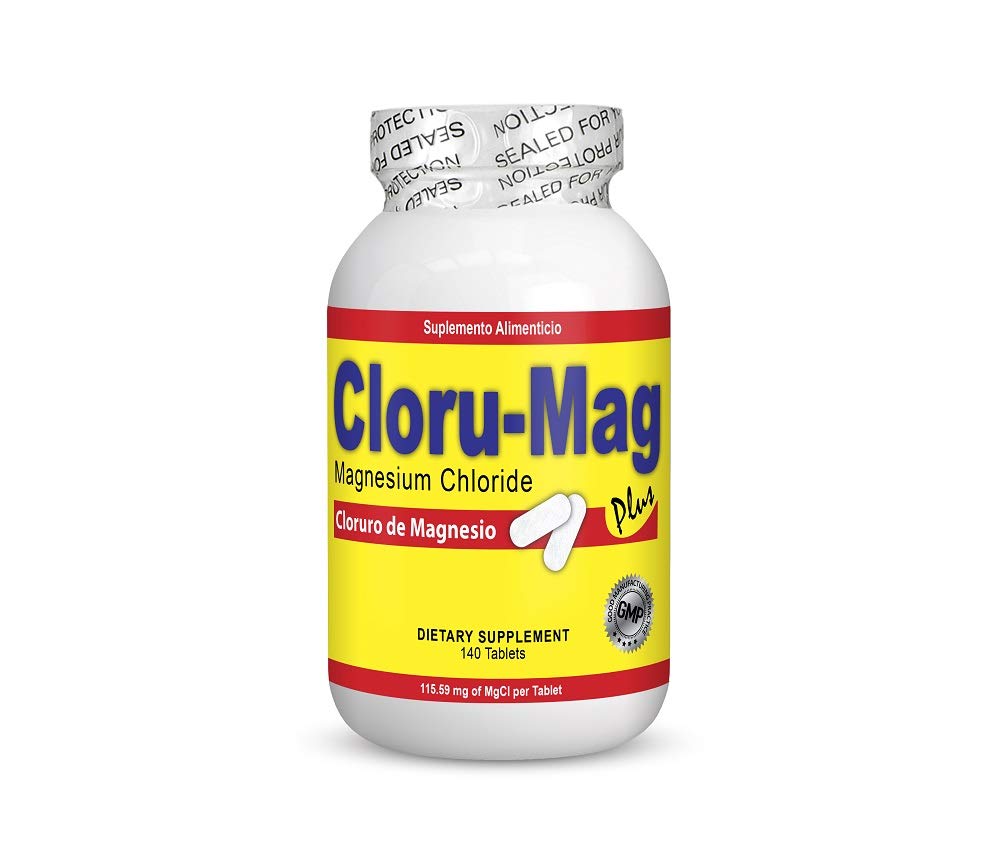 Magnesiumchloride - 140 tabletten (Cloruro de Magnesio)