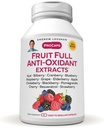 ANDREW LESSMAN Fruit Volledige Anti-oxidant Extracten 360 Capsules - 14 Natuurlijke Fruit en Bessen Extracten. Blauwe bosbes, Cranberry, Grape Seed, Granaatappel, Resveratrol, en meer. Gemakkelijk te slikken Capsules