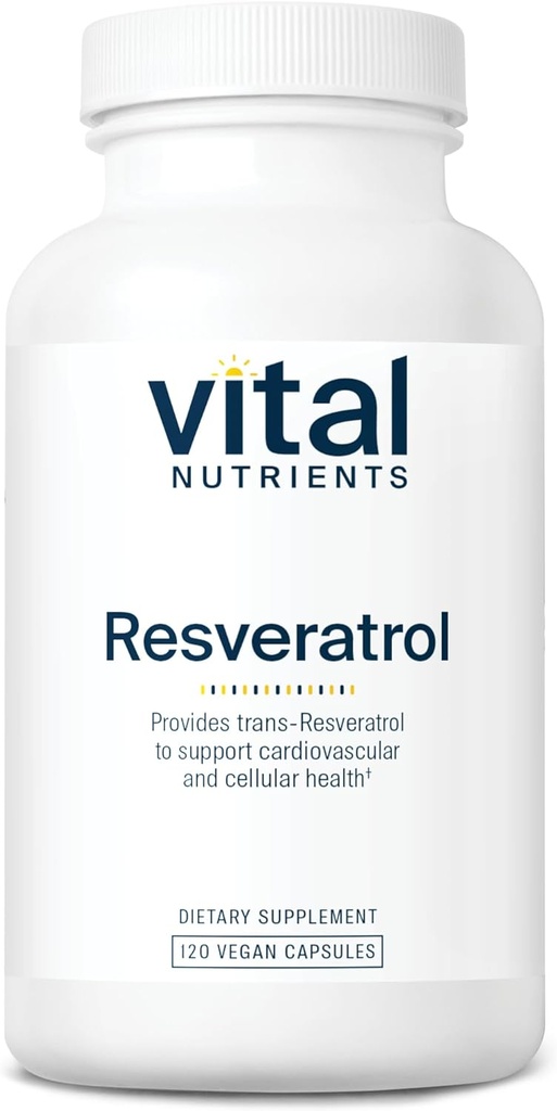 Vitale Nutriënten Resveratrol Ultra High Potency Antioxidant Trans Resveratrol voor Cardiovasculaire en Cell Health Support* 