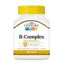 21e eeuw gezondheidszorg, B Complex Plus Vitamine C, tabletten 100 Tellen (verpakking van 1)