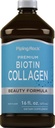 Piping Rock Liquid Collageen en Biotin 16 fl oz 
