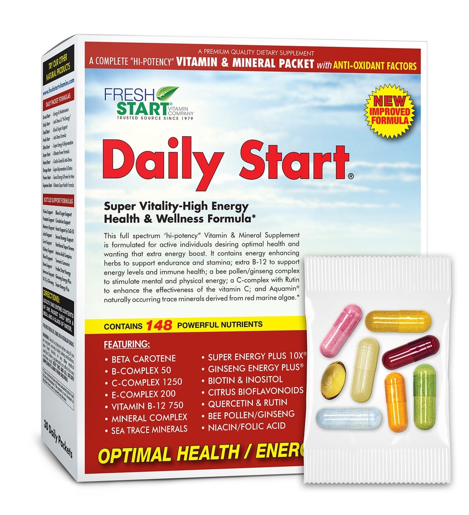 Dagelijkse start Volledige dagelijkse vitamine Pack 