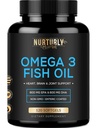 Omega 3 Visolie 2000mg, 800mg EPA en 600mg DHA - Enteric Coated and Burpless - Ondersteunt Hersenen, en Hart - Burpless, Non-GMO, 3rd Party Lab Tested en NSF Certified - 120 Softgels