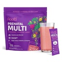 Root'd Prenatale Multivitamine Poeder met 3X-elektrolyten - 25 Vitaminen & Mineraal, Folaat, IJzer, Vitamine D3, 7 Superfoods & Probiotica, Suikervrije Vitaminen & Hydratatie 24 Vitamine Drinkmix Packets