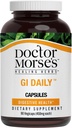Doctor Morse's GI Daily - Gut Cleanse - Digestieve ondersteuning - Intestinale, algemene Gut Support - Naturopath Geformuleerd - Marshmallow Root, Slippery Elm Bark, Mullein Leaf - 90 Capsules - 45 Day Supply