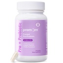 Premium prenatale pre- en probiotica voor vrouwen: 18 Diverse Organische Prebiotica Strains - Ondersteunt Digestieve, 30 miljard CFU, Gut & Immune Health voor mama en baby - Dagelijkse Capsules