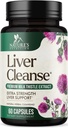 Leverreiniging Detox & Repair Formula - 20-in-1 Advanced Lever Ondersteuning Supplement met Silymarin melk distel, Dandelion wortel, Artichoke Extract, kurkuma, Choline, & bieten - 60 Veggie Capsules