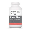 Allergy Research Group Super EPA - Omega 3 Supplement, Visolie Concentraat, EPA, DHA, Omega 3 Vetzuren, Duurzaam-gezongen ansjovis, Softgels - 200 Tel.