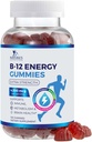 B-12 Vitamine energie Gummies 4500mcg - Extra sterkte B12 Gummy kauwtabletten voor energie Metabolisme en immuunondersteuning - Dieetsupplement voor vrouwen, mannen, & kinderen - Niet-GMO, Veganistisch, Berry Flavor - 120 Tel.