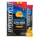 Hydroxycut Hardcore Ultra Shred Drink Sticks, Tangerine Mimosa - 20 Packets - Zero Sugar or Calories - Inclusief Paraxanthine & B Vitaminen - voor vrouwen en mannen
