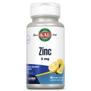 KAL Zink 5mg tabletten - Zinksupplementen voor vrouwen en mannen, Immuunondersteuning, snel oplossen voor optimale absorptie, natuurlijke citroensmaak, vegetarisch - 60 microtabletten