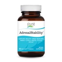Adrenal Stability by Pure Essence - Adrenal Fatigue Supplement met Ashwagandha, Heilige Basil, Ondersteunt Gezonde Stress Response, Energie, Slaap (30 Caps)