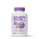 SmartyBants Peuter Multivitamine Gummies: Omega 3 Visolie (EPA/DHA), Vitamine D3, C, Vitamine B12, B6, A, K & Zink, Biotine, Beta Caroteen, Glutenvrij, Drie Fruitsmaken, 180 Tellen (60 Dagen Levering)