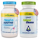 HEAL-N-SOOTHE Natural Cleanse Supplement Proteolytische Enzyme en natuurlijke spijsverteringssupplementen