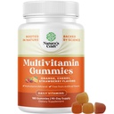 Potent Daily Multivitamin Gummies for Adults - Wellness Blend of Vitamine D A C E B12 Zinc and Biotin - Vitamine Gummy pour l'énergie et la santé immunitaire - Sans gluten et sans halal sans OGM - 180 Gummies