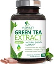 Green Tea Extract Capsules 1000mg 98% Gestandaardiseerde EGCG - 3X Sterkte voor natuurlijke energie - Hartondersteuning met polyfenolen - Zachte cafeïne - 120 capsules