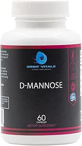 D-Mannose met Cranberry, Dandelion & Hibiscus Extract - Aids in Bladder, Urinaire Tract Ondersteuning, Flush impurities - Ultra Absorptie Glutenvrij & niet GGO-capsules