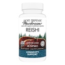 Host Defense Reishi Capsules - Heart & Immune Health Support Supplement - Mushroom Supplement to Support Energy & Vitality - Reishi Supplement to Aid All Well-Being - 60 Capsules (30 Servings)