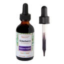 Quantum Health Black Elderberry Liquid Extract Sambucus Nigra Immune Formule de soutien 700mg - Boost quotidien de bien-être des antioxydants pour les femmes et les hommes - haute dose, absorption rapide, végétalien - 2 Fl Oz