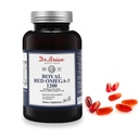 Dr. Brian Royal Red Omega 3 1200, Fish Oil Supplement met EPA en DHA Omega3 Visolie Bevat vitamine D,E Omega-3 Ondersteuning voor Fysieke Gezondheid - 90 Zachte Gels