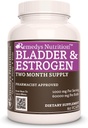 Alimentation de Remedy Capsules de Bladder et d'Estrogen de 1000 mg, 60 Capsules de Végétaliens