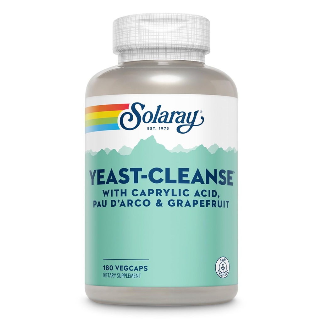 Solaray Gist-Cleanse -- 180 Vegetarische Capsules