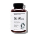 SMARTERNUTRITION MCT Oil Capsules C8 en C10 - Ketogene Brandstof voor Hersenen & Lichaam, Aanhoudende Energie - van Cold-Pressed Coconut, Palm & Gluten-Free, Non-GMO - 90 Telling - 30-Day Supply