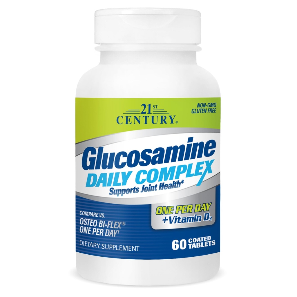 21e eeuw Glucosamine Daily Complex Plus D Tablets, 60 Tel (27708)