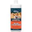 Alaska Naturals Wild Alaska Zalm Visolie supplement voor honden huid en jas met EPA DHA Omega 3 vetzuren Liquid Food Topper 32 oz.