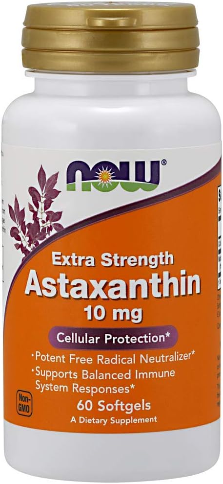 NU Foods Astaxanthine 10 mg Softgels, 60 Softgel