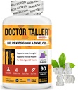 Docteur Taller Enfants - Multivitamines pour enfants, Vitamines pour enfants - Soutien de la force osseuse, Immunité améliorée avec le calcium, Multivitamines pour les âges 2 à 9 - Arôme de raisin - 90 comprimés à croquer