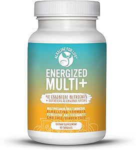 Energized Multi - Potent Multivitamine met 40 volledig biologisch beschikbare voedingsstoffen B Complex Vitaminen, Vitamine D, Vitamine C, Vitamine K, Zink, quercetine, Calcium, Magnesium in Alkaliserende Vormen - 60 tabs
