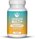 Energized Multi - Potent Multivitamine met 40 volledig biologisch beschikbare voedingsstoffen B Complex Vitaminen, Vitamine D, Vitamine C, Vitamine K, Zink, quercetine, Calcium, Magnesium in Alkaliserende Vormen - 60 tabs