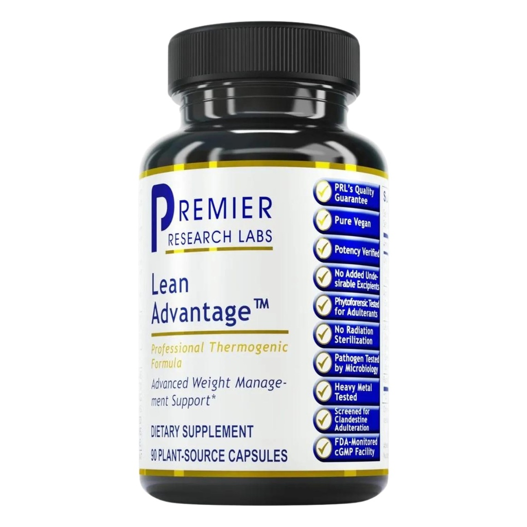 Premier Research Labs Lean Voordeel: Green Coffee Bean Extract voor gewichtsverlies, Green Coffee Extract, Koffie pillen, Appetite Suppressant voor vrouwen en mannen, gewicht management supplement - 90 capsules