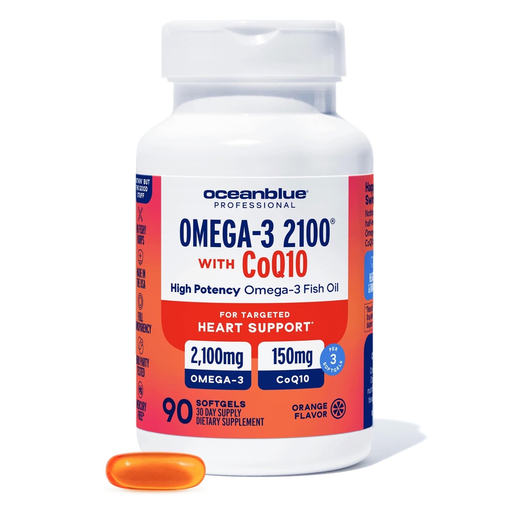 Oceanblue Omega 3 2100 met CoQ10 