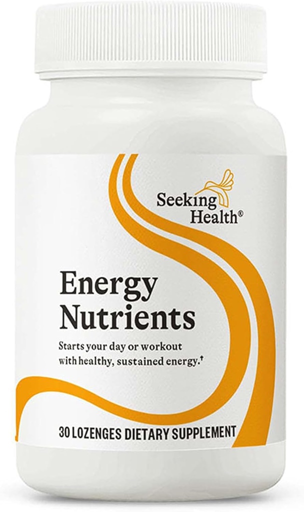 Recherche d'éléments nutritifs pour la santé - Anciennement NADH + CoQ10, 25 mg NADH + 25 mg CoQ10 pour soutenir l'énergie naturelle et le vieillissement en santé, le soutien antioxydant, la mémoire et le soutien focal (30 losanges)*