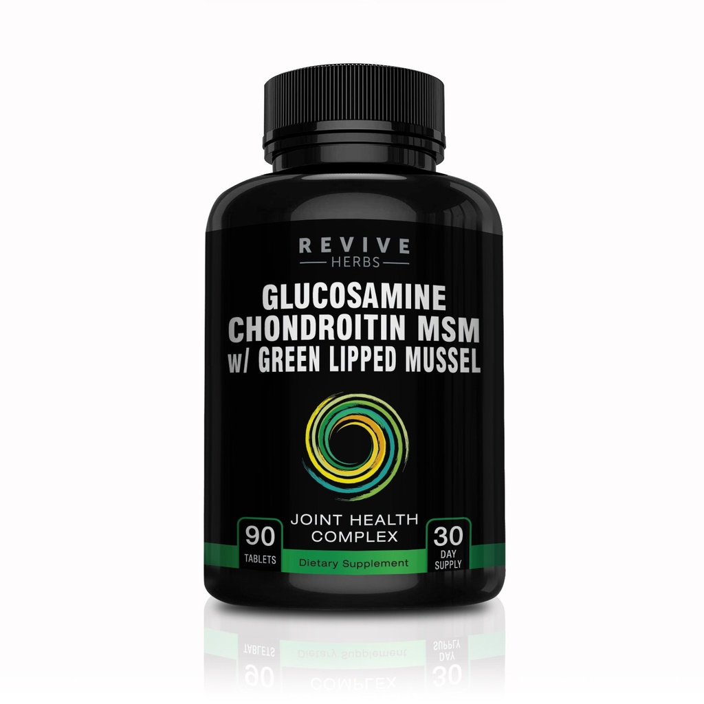 Glucosamine Chondroitin MSM met Nieuw-Zeeland Green-Lipped Mossel 