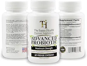 Probiotiques avancés pour les femmes et les hommes pour soutenir le système de Gut et d'Immune en santé; 5.75 Milliards d'organismes; Bacillus Subtilis Lactobacillus Rhamnosus Acidophilus Probiotique L. Casei et plus